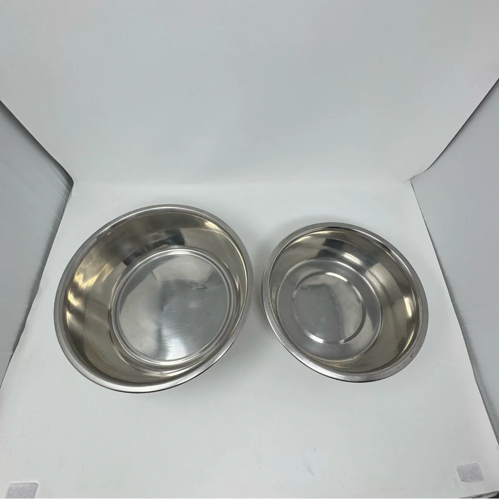Stainless Steel Dog Food and Water Bowls